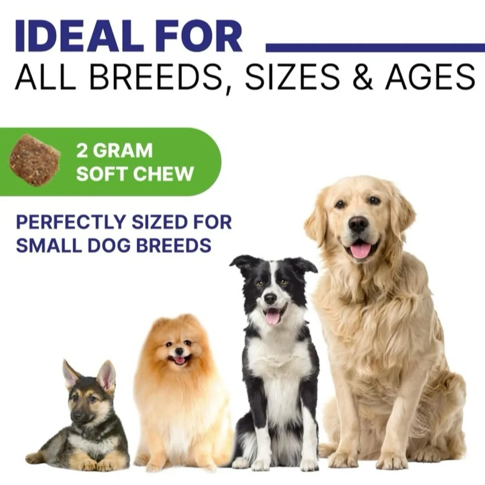 Pawsential NO POO CHEWS Coprophagia Stool Eating Deterrent 120CT